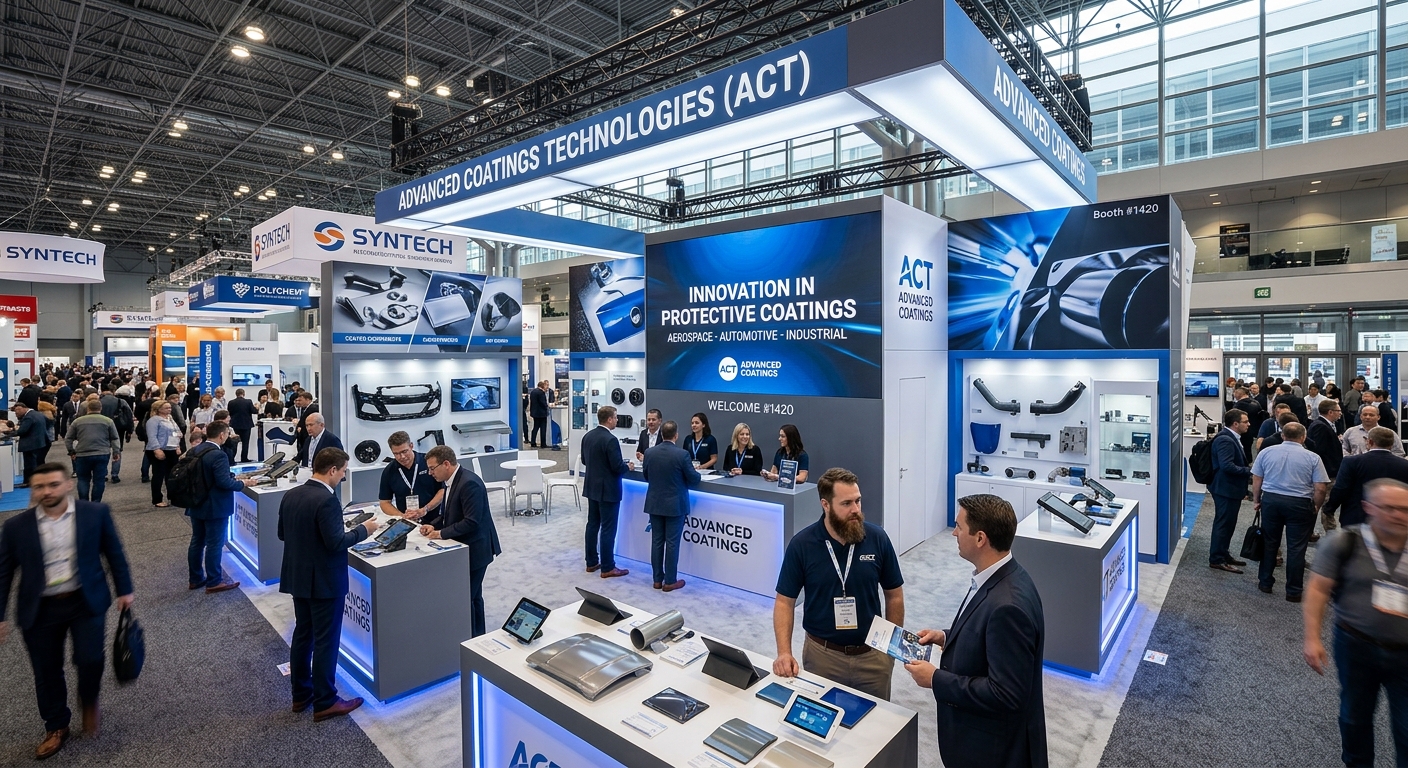 Custom Exhibition Stand for Middle East Coatings Show 2026